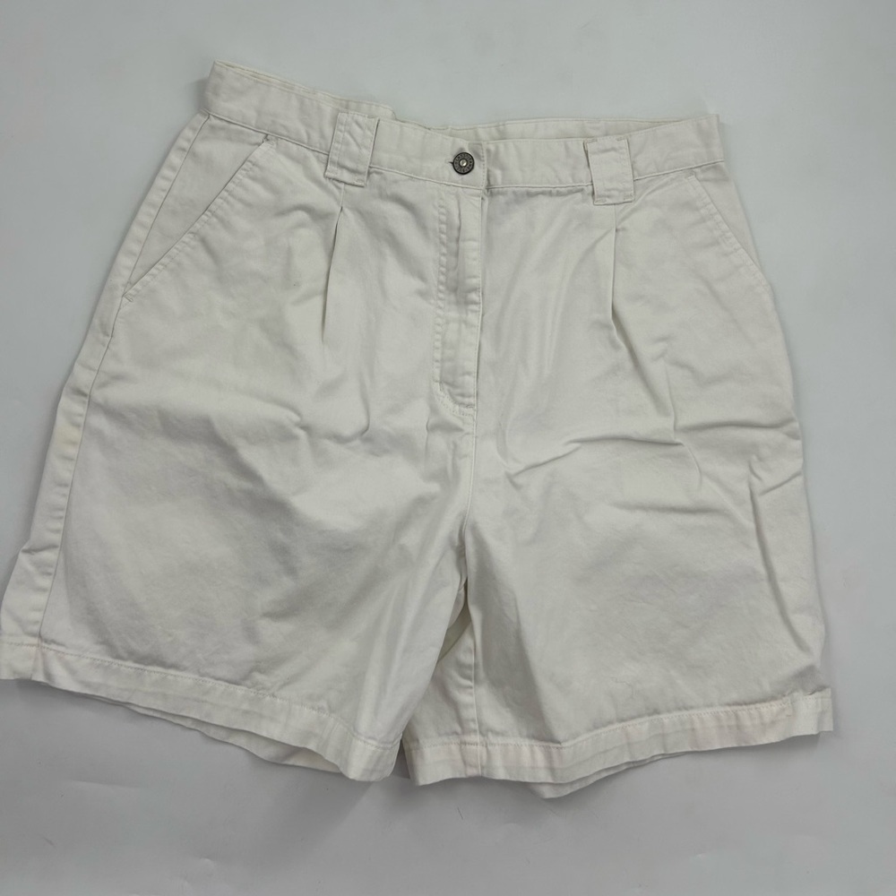 Vintage 90s Bill Blass Stretch High Rise Mom Jean Shorts Size 16 Button/Zipper